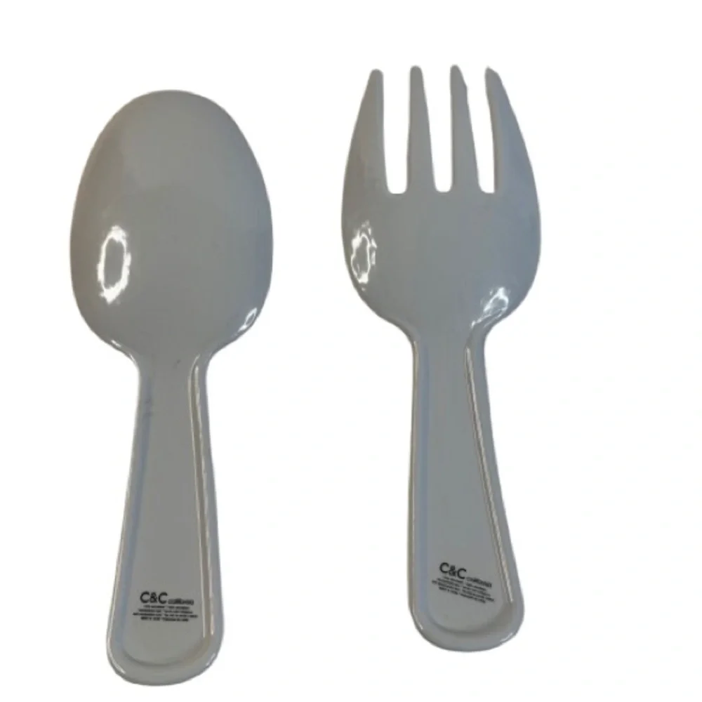 Cherry Checkered Salad Serving Set